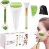 Jade Rodillo Facial Masaje Antivejecimiento Traje