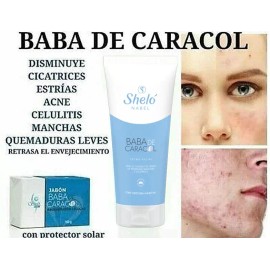 Sheló Nabel Crema Facial Baba De Caracol Arrugas Acnécicatrices Manchas
