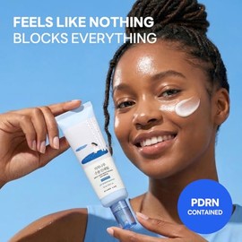 ROUND LAB Birch Juice Moisturizing Sun Serum SPF 50, PDRN Hyaluronic Acid Serum, Airy Texture Sunscreen For Face, No White Cast, Fragrance Free, protector solar, Korean Skin Care, 1.69 Fl Oz