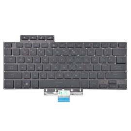SUNMALL Replacement Keyboard Compatible with Asus ROG Zephyrus G15 2021 G15 GA503 GA503Q GA503QR GA503QS wih Backlit US Layout - Black