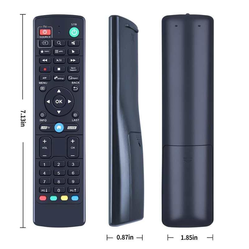 New Replace Remote Control for BuzzTV XRS4000 XR4000