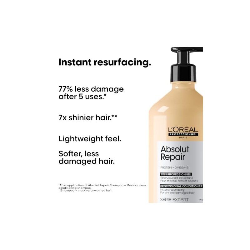 L'Oréal Paris Absolut Repair Gold Professional Conditioner, 500 ml