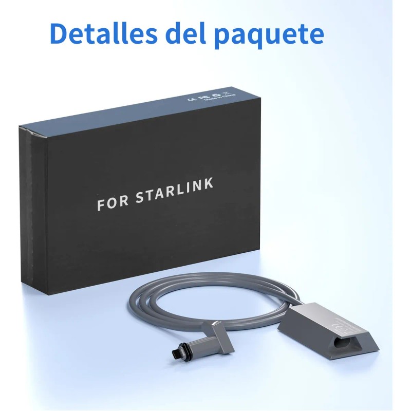 Adaptador Ethernet Starlink Para Cable Starlink Internet V2