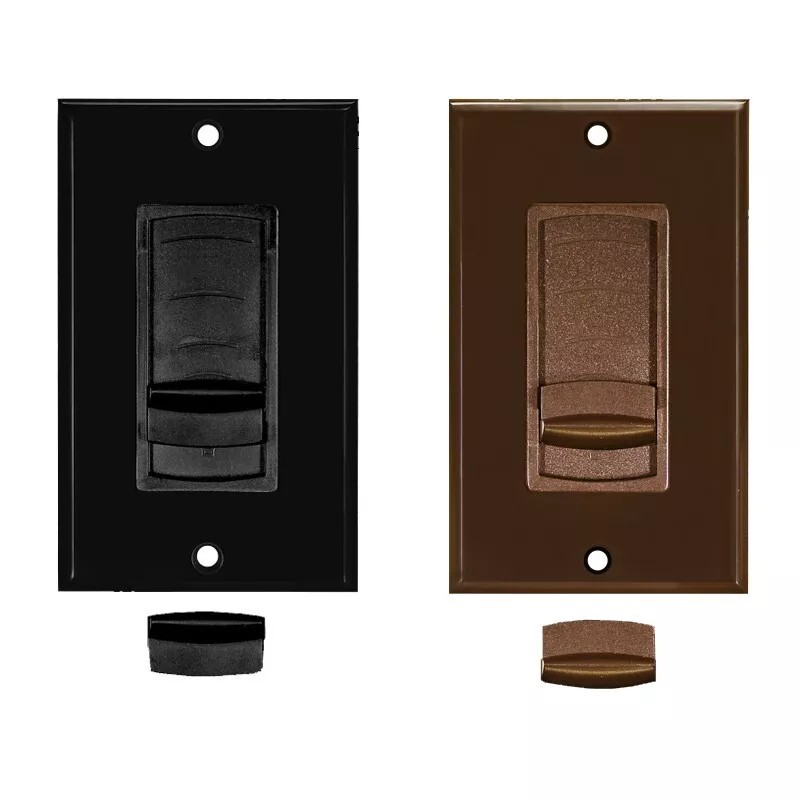 OSD AUDIO Replacement Slider In-Wall Volume Control Decora Kit Brown