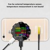 USB Digital Display Voltmeter Wireless Bluetooth Remote Control Charging Detector