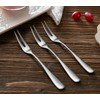 KEAWELL Premium 6-Piece 5.7" Louise Fruit Forks, 18/10 Stainless Steel,