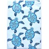 Blue Sea Turtle Designer Printed Poly Mailers Shipping Envelopes Self
