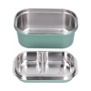 1.2L Stainless Steel Bento Box Doublelayer LeakProof Sealed Food Container