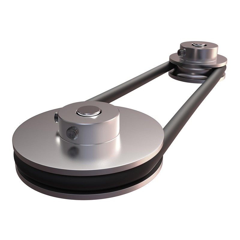 sourcing map Single Groove Pulley 16 mm Fixed Bore 40