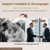 AI Translation Earbuds Real Time,144 Languages Translator with 5 Translation