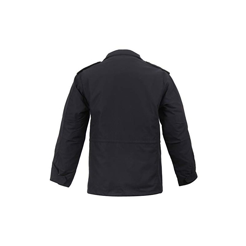 Rothco M-65 Field Jacket, Black, Medium