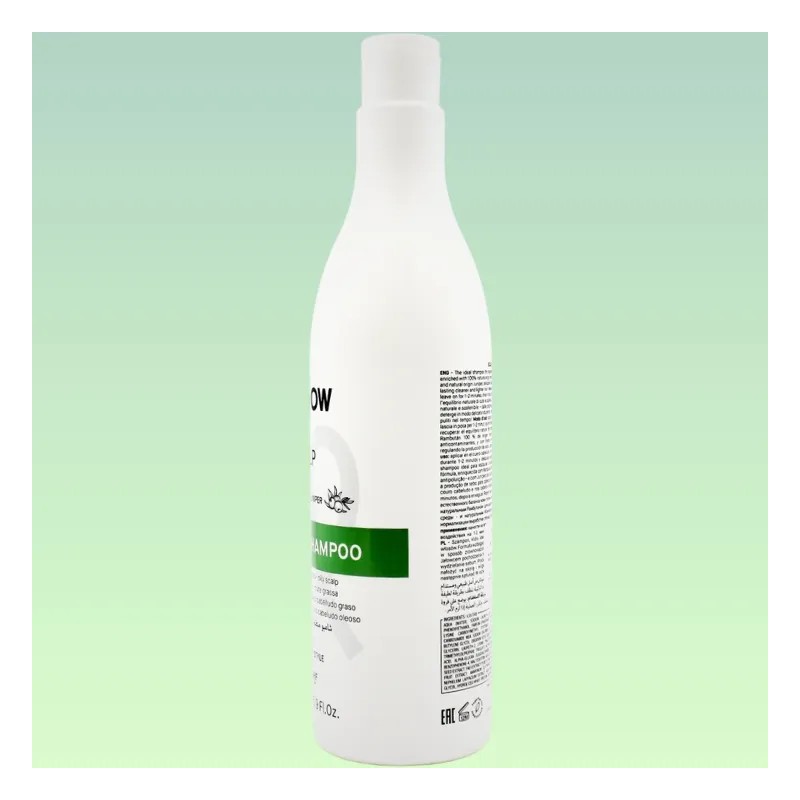 Shampoo Sebo Regulador Cuero Cabelludo Graso Yellow 500ml