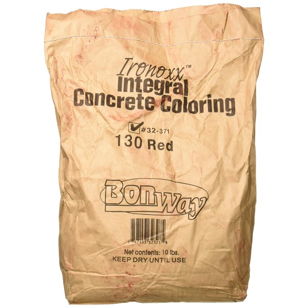 Bon Tool Ironoxx Intergral Concrete Coloring 130 Red 10 lb. Bag