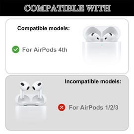 3 Paar Silikon-Ohrstöpsel für AirPods 4 + weiße Aufbewahrungstasche, weiche Ersatz-Ohrhörerabdeckungen, sichere Passform und rutschfeste weiche Ohrstöpselabdeckungen (Schwarz/Weiß/Transparent)