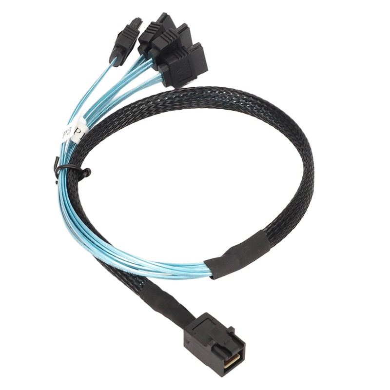12GBPS Mini SAS HD SFF 8643 to 4 SATA 3.0