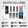 WINMAU Rookie Multi Softip (Plastic Tips) Brass Darts Set Single