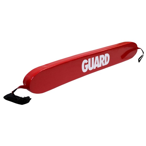 Kemp USA 50" Lifeguard Rescue Tube with Guard Logo | Life Guard Equipment for Pool Safety