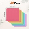 Magnetic Sticky Notes, 3x3 inch, 30-Pack Pastel Dry Erase Magnets,