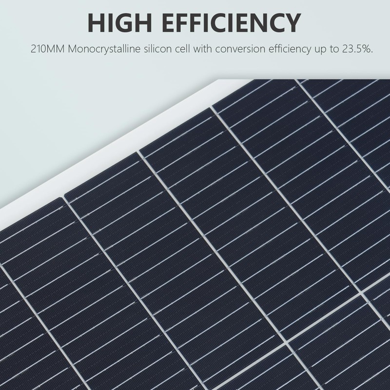 Flexible Solar Panel 100W 12V Monocrystalline Solar Module Fiberglass Lightweight