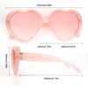 Heart Sunglasses for Women Pink Heart Glasses Pink Glasses Heart
