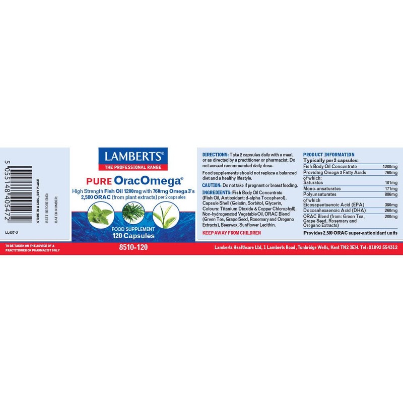LAMBERTS - PURE 120 CAP LAMBE ORACOMEGA