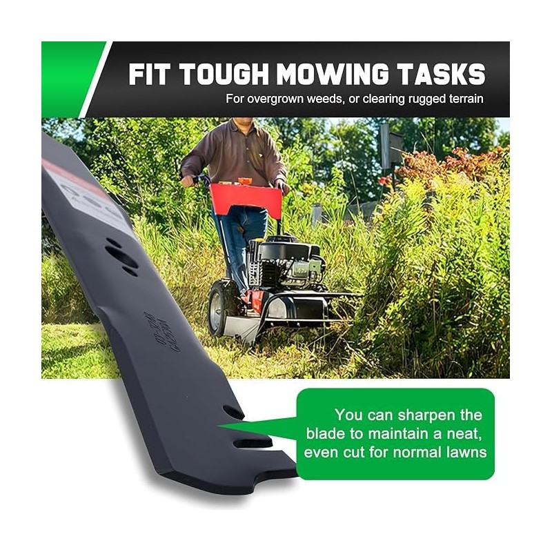 YFZS 120-9500-03 Timemaster Mulching Blades for Toro 30" Deck Lawn