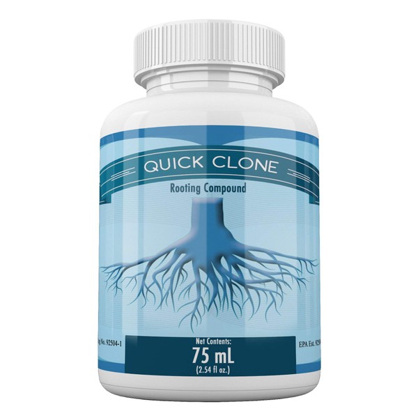 Quick Clone Gel - Most Advanced Cloning Gel for Faster, Healthier, Stronger Rooting Clones. (75mL)