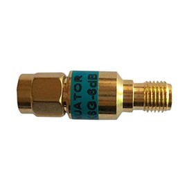 BECEN 2W SMA 2W SMA-jk Male to Female RF Coaxial Attenuator 6GHz 50Ohm 10dB Plug (10dB)