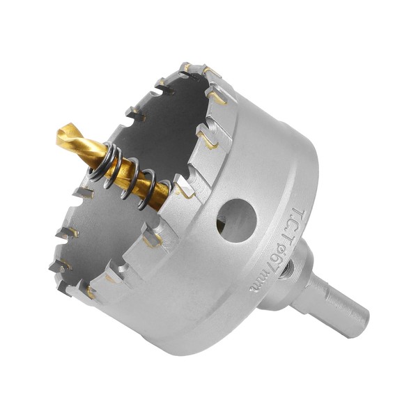 AOKAIMIAR 2-5/8 Inch Carbide Hole Saw with Titanium Plated Center