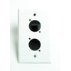usbargainsound One Genuine ProCraft White Pre-Punched Wall Plate - 2"D