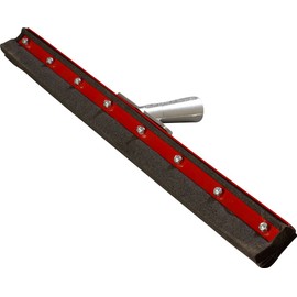 Carlisle 4008300 Double Neoprene Floor Squeegee with Steel Frame, 1" Height, 30" Width, 12" Length, Foam Rubber, 30"