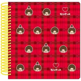 Sun-Star Stationery Monchich Goods Ring Notebook, Square Pattern S2643421