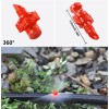 Unbranded 2025 NEW 100Pcs Misting Nozzles 360° Emitter Sprinklers Garden