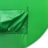 142cm Round Green Screen Backdrop Portable Green Screen Chair Background