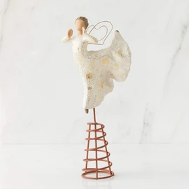 Willow Tree Song of Joy Tree Topper, Sculpted Hand-Painted Figure