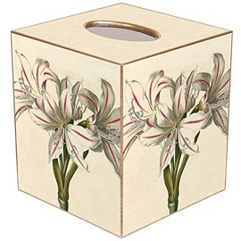 Marye-Kelley TB2652 - Antique Lilies Tissue Box Cover