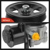 A-Premium Power Steering Pump, with Reservoir & Pulley Compatible with