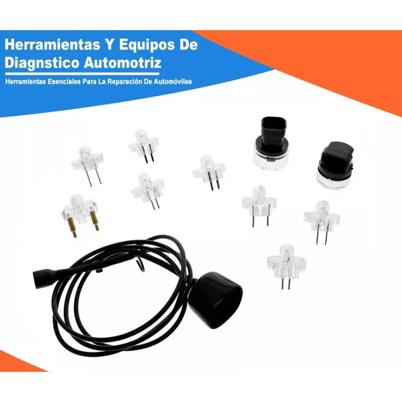 Kit Para Probar Pulsos De Inyectores Y Válvulas Iac 11pcs