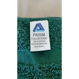 Prism Washcloth Hunter Green 24Pcs  Cotton Face Cloth 12x12 Wash cloths Gym Towel