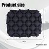 Guegine Inflatable Cushion Portable Lightweight Travel Air Sitting Pad Foldable