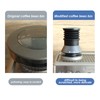 Coffee Blowing Bean Bin Aluminum Alloy 80g Coffee Grinder Cleaning