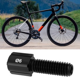 OTOTEC 4 Pack Bicycle Cable Barrel Adjusters M6 Thread 23mm Length Compatible with Shimano Compatible with SRAM Black