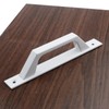 Semetall Barn Door Handle 175mm Hole Center Solid Steel Gate