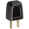 Cooper 2601BK-BU Add-A-Plug, Male Quick-On's, Black