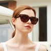 Face Shadow Polarized Sunglasses Fit Over Glasses, Sunglasses for Women