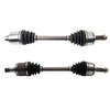 TRQ Front CV Axle Assembly Set Compatible with 2006-2015 Honda