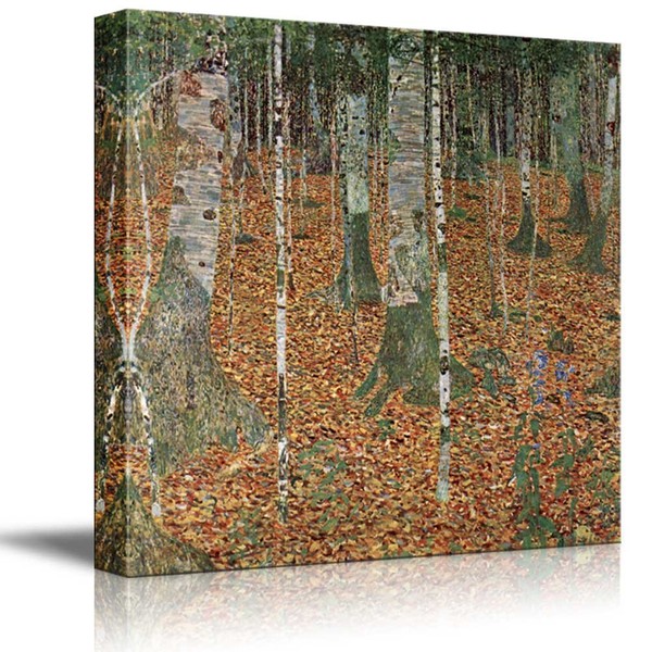 wall26 Birch Forest by Gustav Klimt - Austrian Symbolist Painter