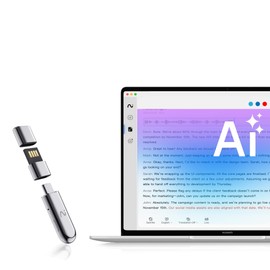 NoteKit Computer AI Meeting Assistant, viaim Voice Recorder with Transcription, 17 Languages, to-Do Lists & Summaries with viaim AI, Works on Windows & Mac, Ideal for Business, Remote Work, Education