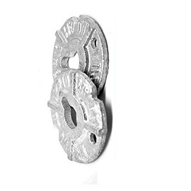 Pr-Mch Package of 10, 3/4" Round Malleable Washer Malleable Iron Hot Dipped Galvanized Set Kit #DR-D5455D