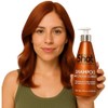 Shampoo Matizador Cobrizo para Cabello Teñido Realza y Prolonga Tonos